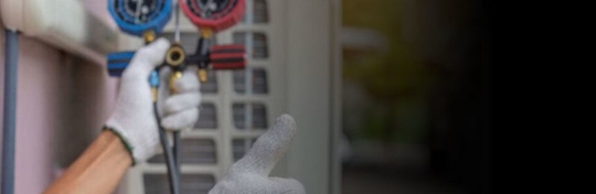 technician performing tune-up