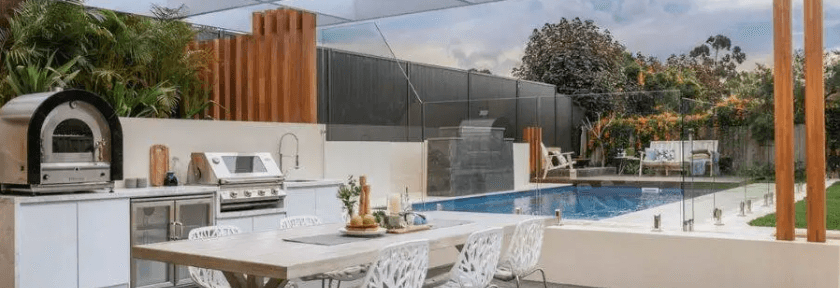 outdoor living space