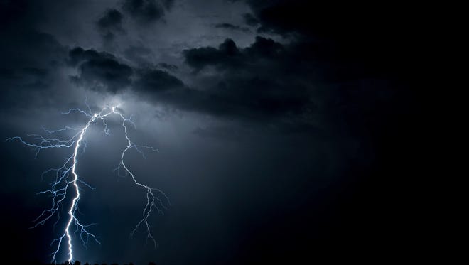 lightning storm