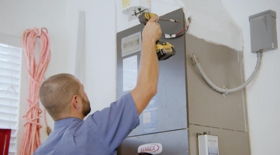 technician working